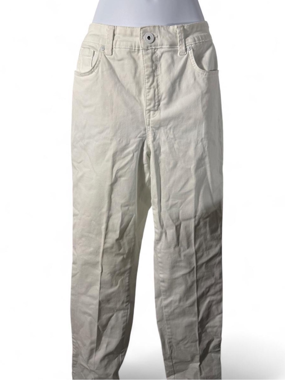 Style & Co. Women's Straight-Leg Pants in White